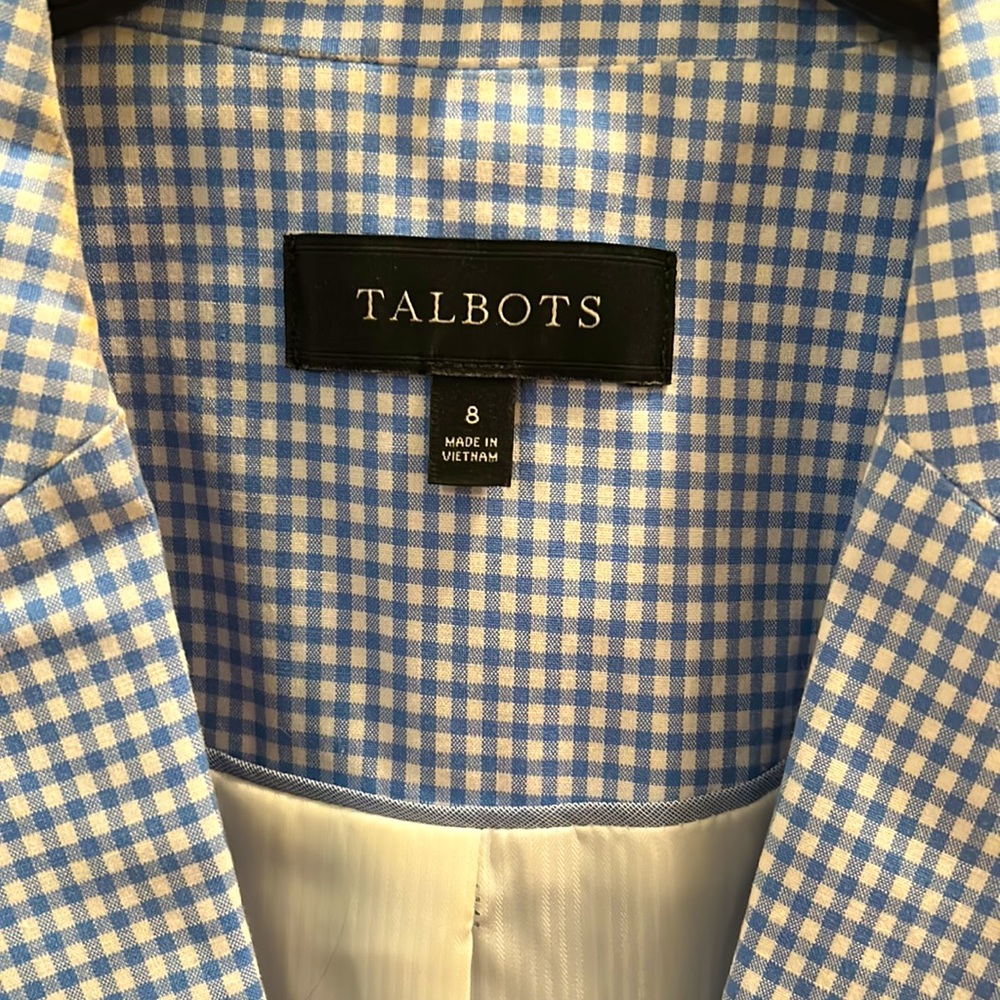 Talbots One Button Blazer - image 2
